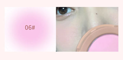 HerorangeHR402 Serbuk Serbuk Monokrom Kalis Air Panjang Tahan Lama Plat Peach Orange Kabus Lembut Lembut Matte Semulajadi Blush