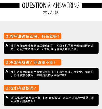 Odorless Clear Nail Polish