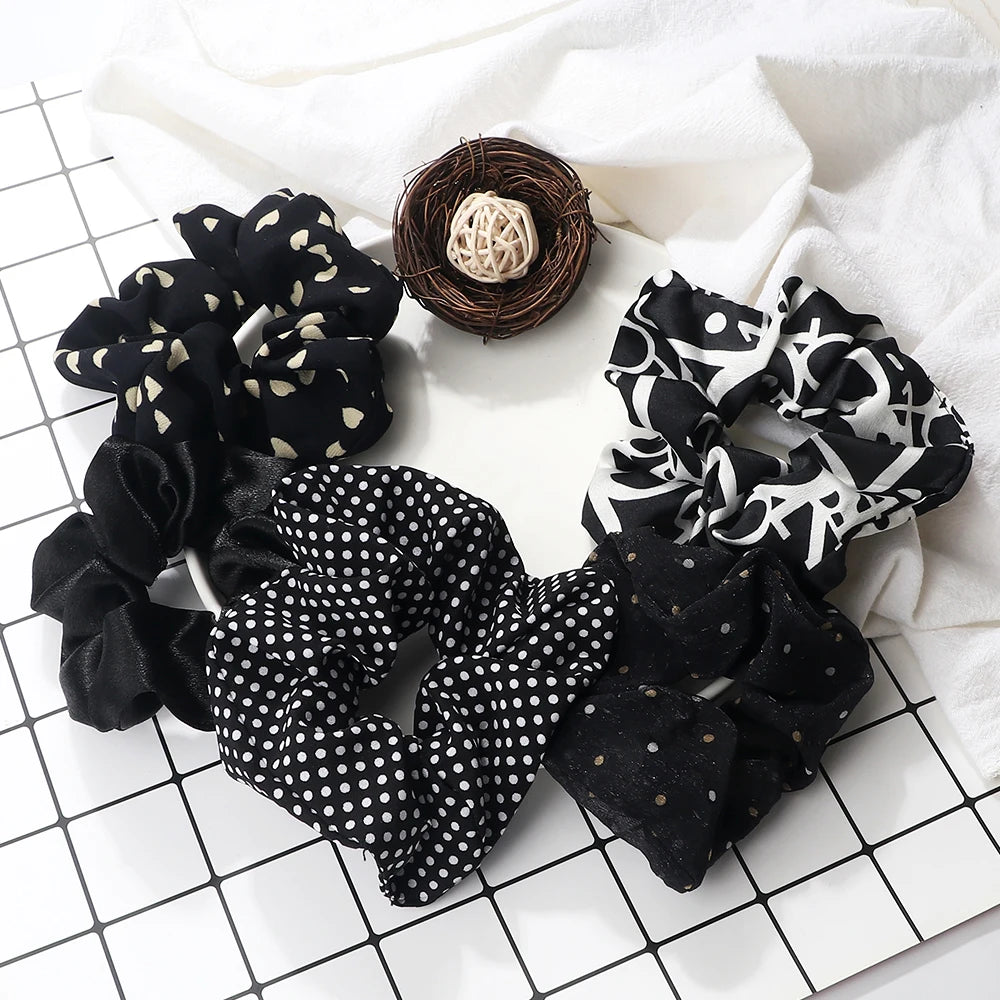 Large Elastic Scrunchies Set.