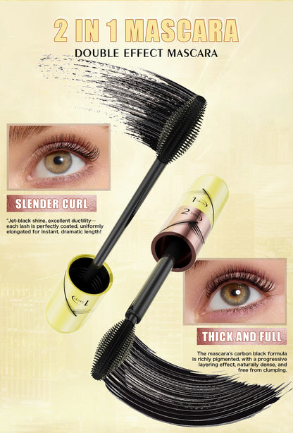 Brown Dual Brush Mascara.