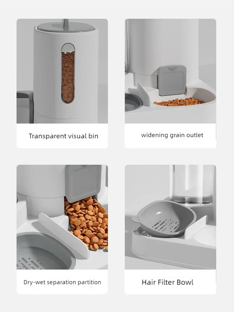 2-in-1 Cat Food & Water Bowl 🐱💧🍽️