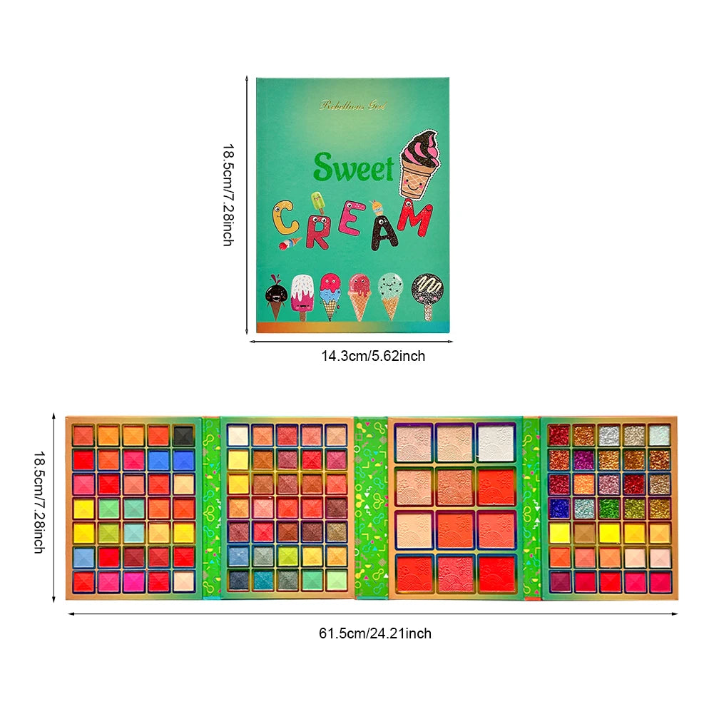 117 Color Luxury Palette.