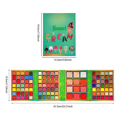 117 Color Luxury Palette.