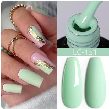 LILYCUTE 15ML Quick Extension Gel Nail Polish Nude Milk White Color Finger Prolong Acrylic Crystal Construction Hard Gel Varnish