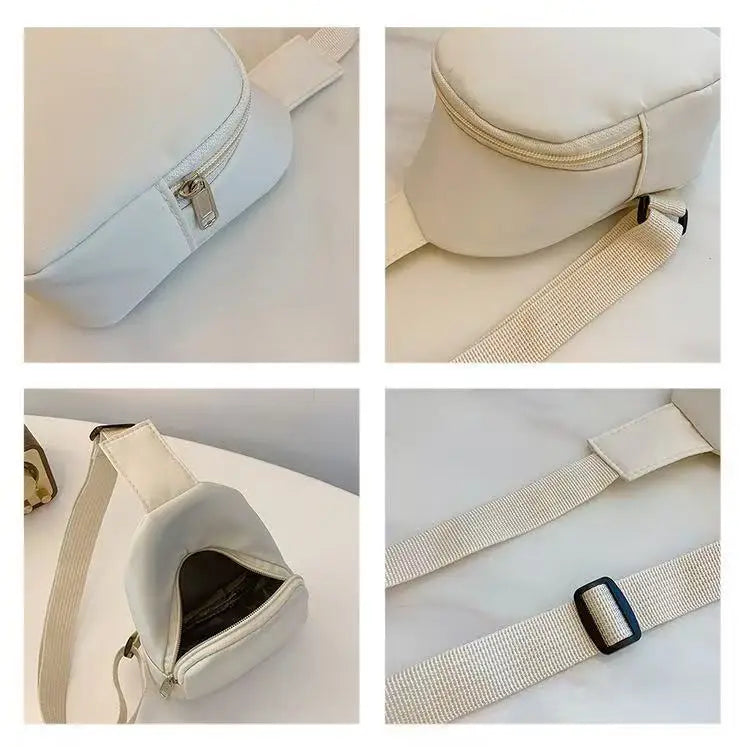 New Children Chest Bag Anime Cartoon Alphabet Fashionable Shoulder Diagonal Straddle Bag Girl Boy Cartoon Casual Chest Bags