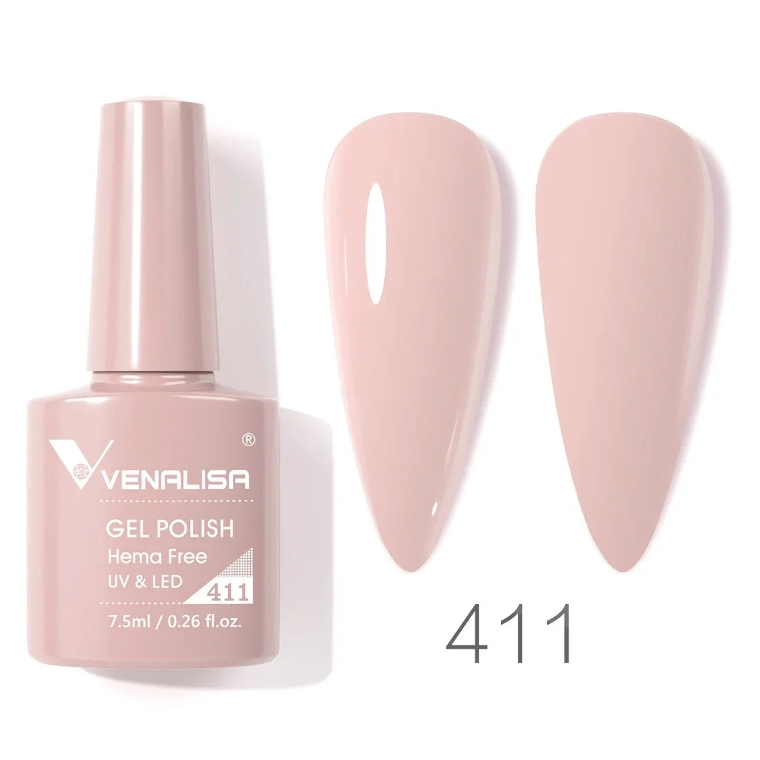 Venalisa VIP4 Nail Gel Polish HEMA/TPO FREE Full Coverage Beautiful Semi Permanent Soak Off UV LED Gel Nail Polish Gel Lacquer