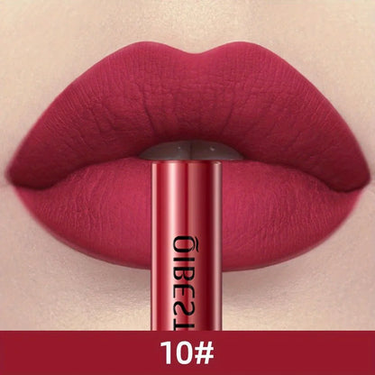Matte Liquid Lipstick Waterproof Long Lasting Velvet Mate Nude Red Lip Gloss Lint Tube Makeup Cosmetic Lipsticks Lipgloss