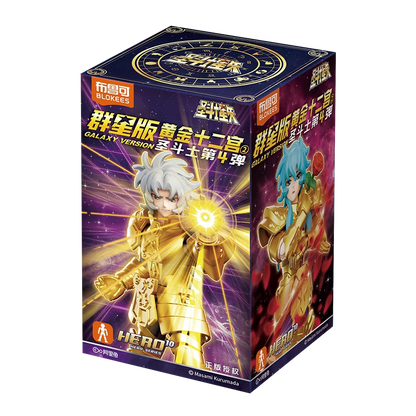 In Stock Saint Seiya GALAXY VERSION 04 Virgo Gemini Pisces SAGA Shaka Pegasus Phoenix Ikki Assembled Model Toys Gold Saint 01/02