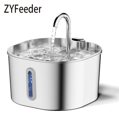 Stainless Steel Automatic Cat Water Fountain 2.2L 🐱💧