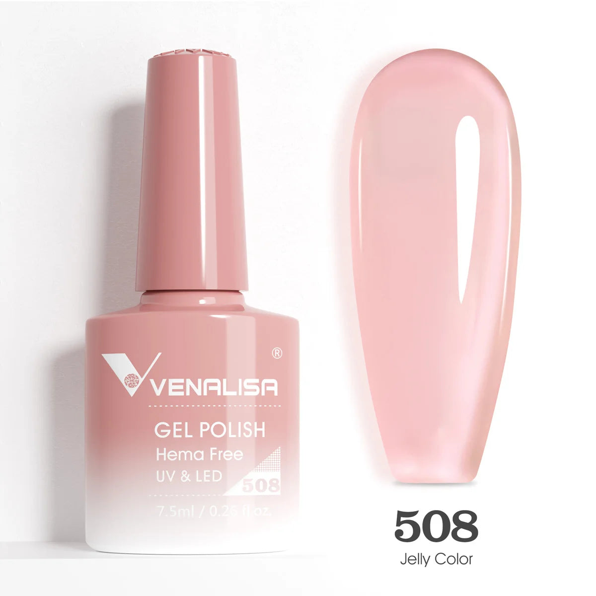 Venalisa VIP5 Nail Gel Polish HEMA/TPO FREE Full Coverage Beautiful Semi Permanent Soak Off UV LED Gel Nail Polish Gel Lacquer