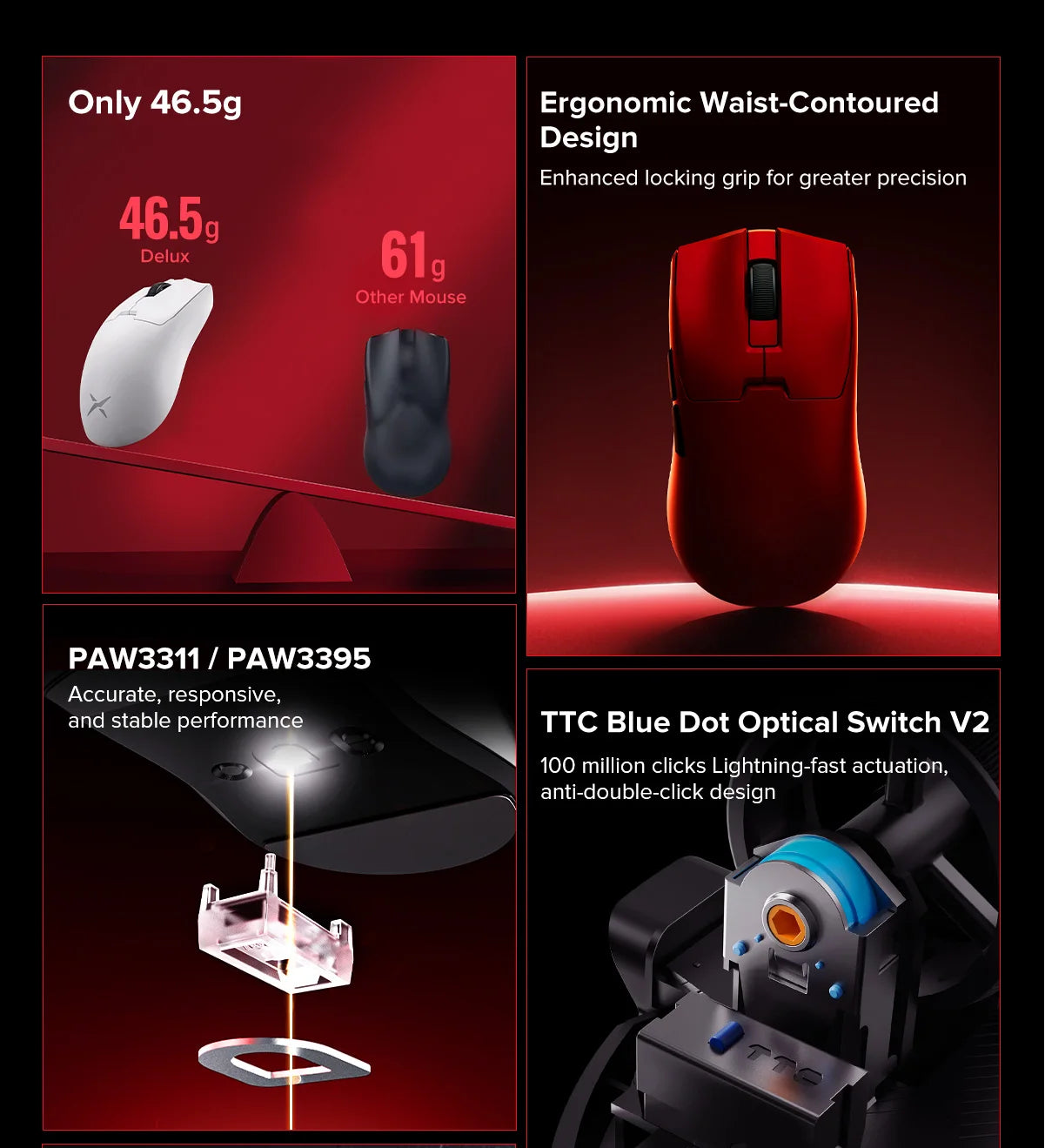 FeatherMini Gaming Mouse