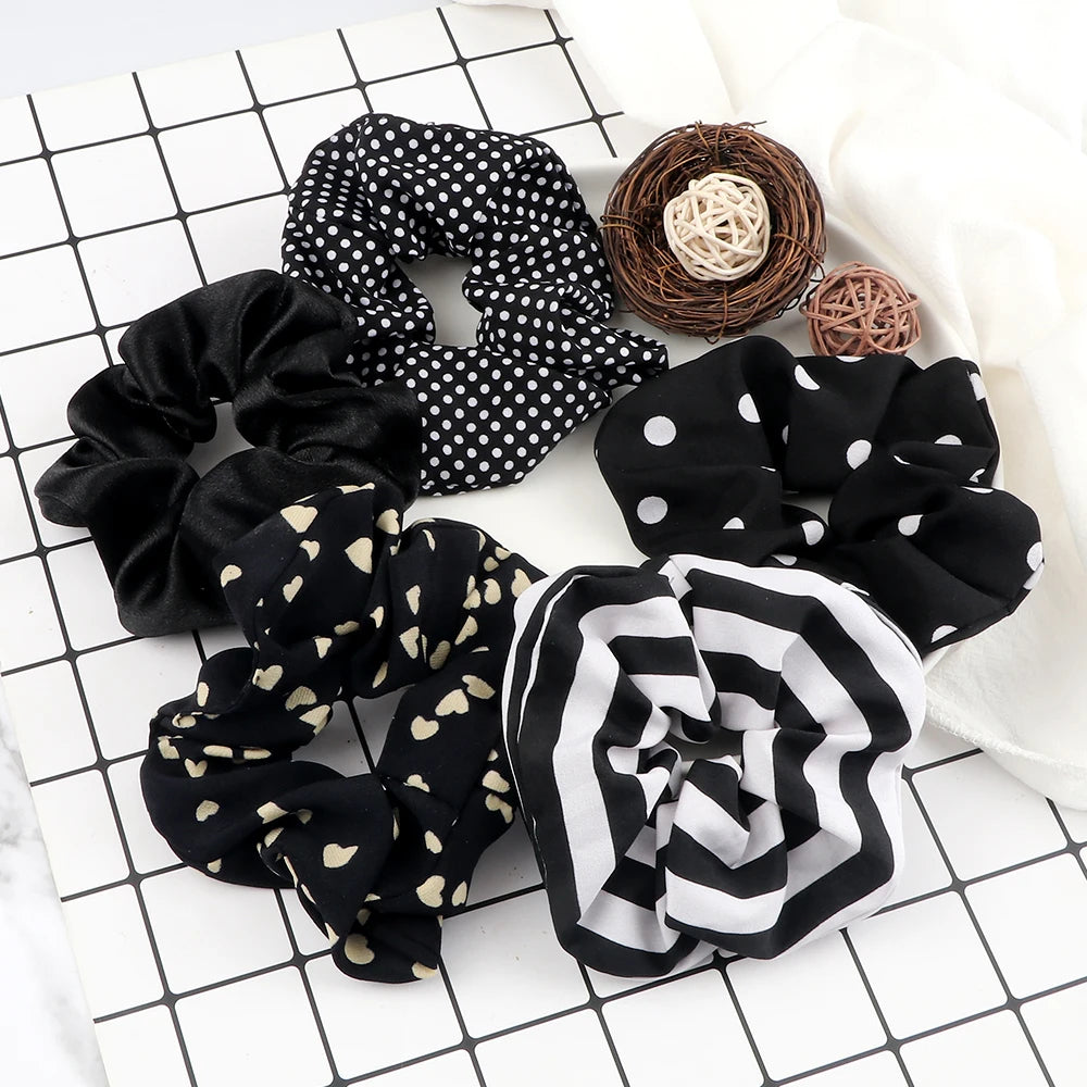 Large Elastic Scrunchies Set.