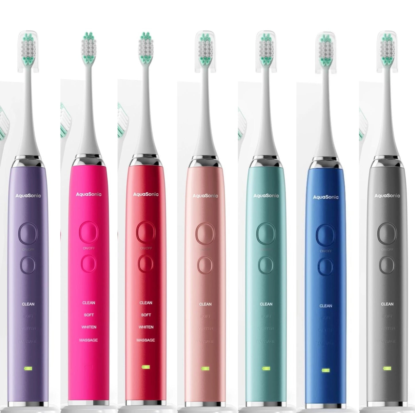 Replacement Toothbrush Heads for AquaSonic Black Series/Black Series Pro/Vibe Series ORCA AQUASONA Toothbrush Bristle Nozzle