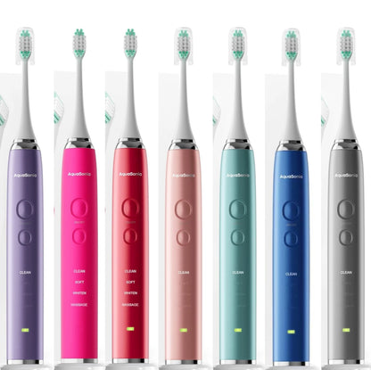 Replacement Toothbrush Heads for AquaSonic Black Series/Black Series Pro/Vibe Series ORCA AQUASONA Toothbrush Bristle Nozzle