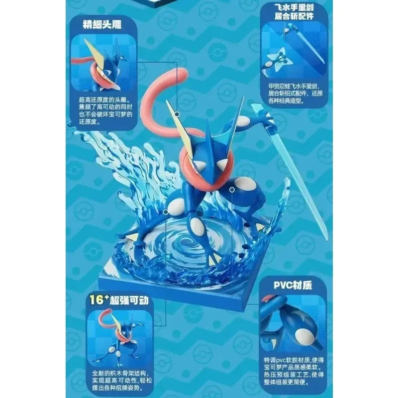 In Stock New Blokees Pokemon Assembly Action Figure Pikachu Charizard Anime Original Desktop Decoration Customized Toys Gifts