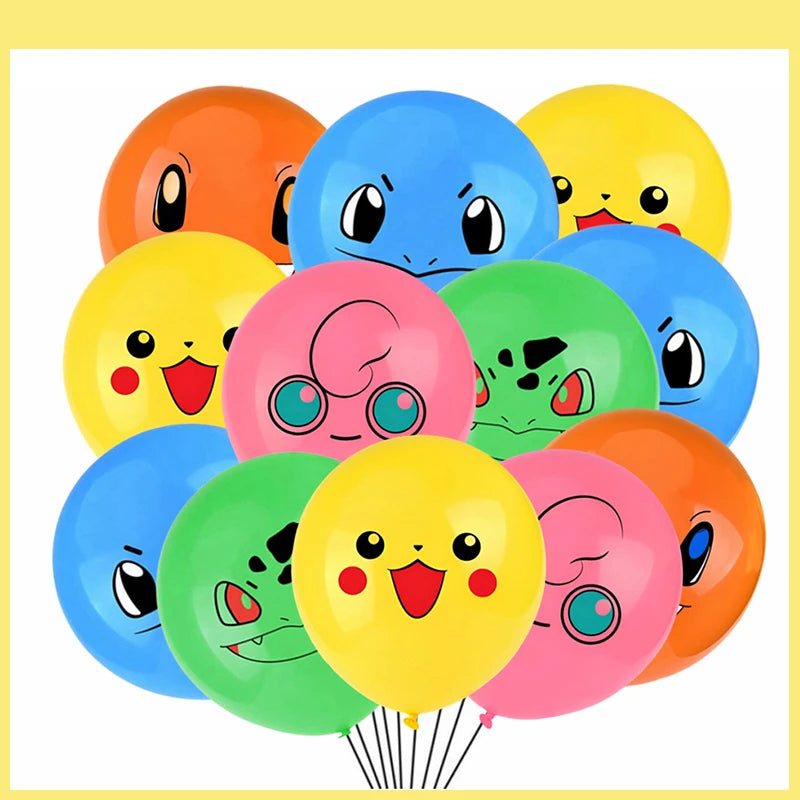 Pokemon Character Balloon Set