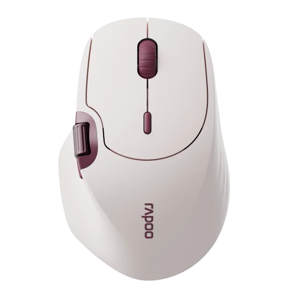 Rapoo MT560 Mouse 3mode Wireless Mice Ergonomic Hall Magnetic Induction Knob Cross Screen Custom Lightweight Gaming Pc Accessory