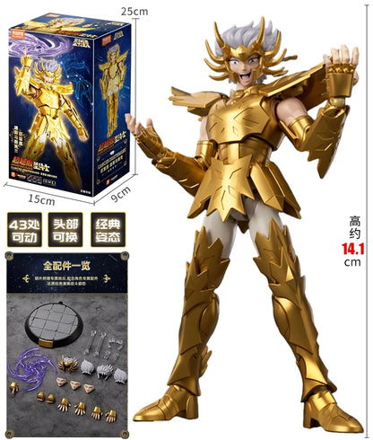 Original BLOKEES Saint Seiya Sagittarius Seiya Pegasus Aiolos Tenma Pegasus Action Figure Toy Assembly Figure Toys Gift