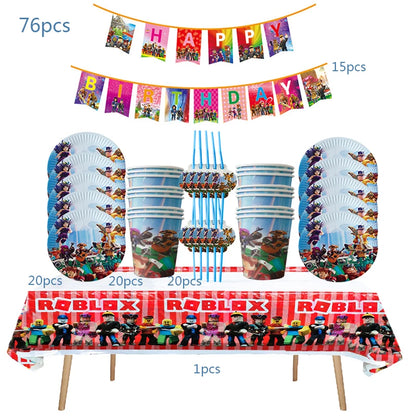 Roblox Birthday Party Supplies