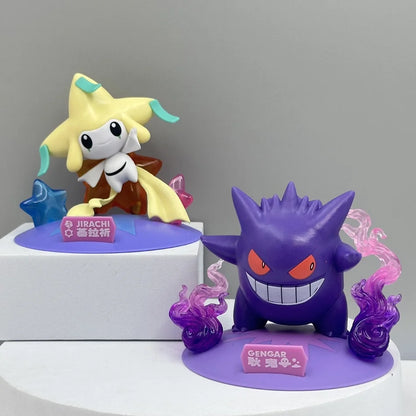 12 style Pok é mon Doll Pikachu Blind Box Anime Models Desktop Decorations Action Figure Collection Pok é mon Toys Birthday Gift