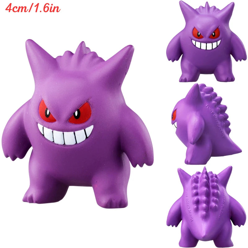 Original TAKARA TOMY Pokemon Figure Toys Mimikyu Maushold Lapras Charizard Umbreon Sylveon Vaporeon Model Dolls Birthday Gifts