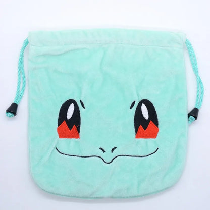 20x22cm Pokemon Pikachu Drawstring Anime Bag Cute Portable Storage Cosmetic Bag Coin Purse Children Birthday Gifts