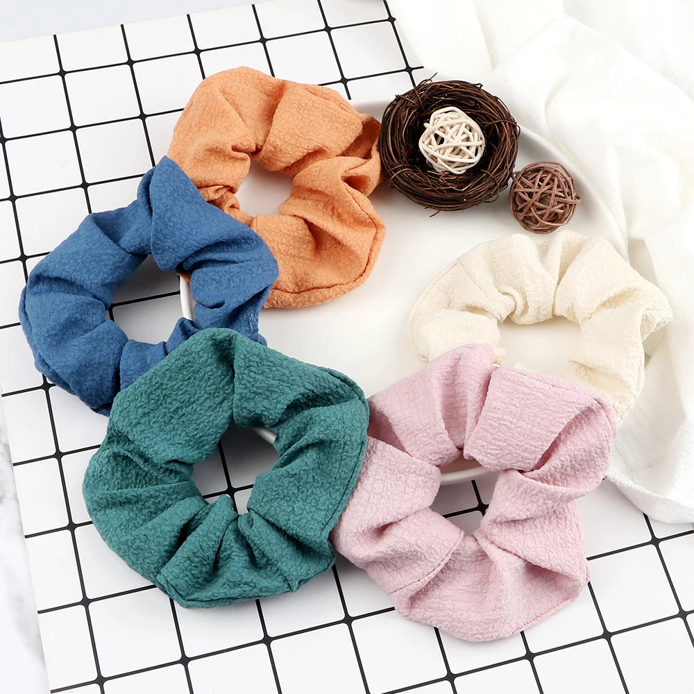 Large Elastic Scrunchies Set.