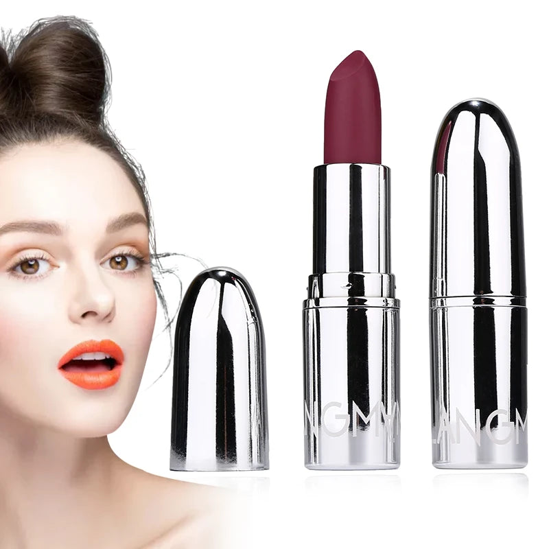 Woman Hydrating Lipstick Not Fade Velvet Air Moisture Smooth Lip Color Lipstick for Daily Lip Makeup