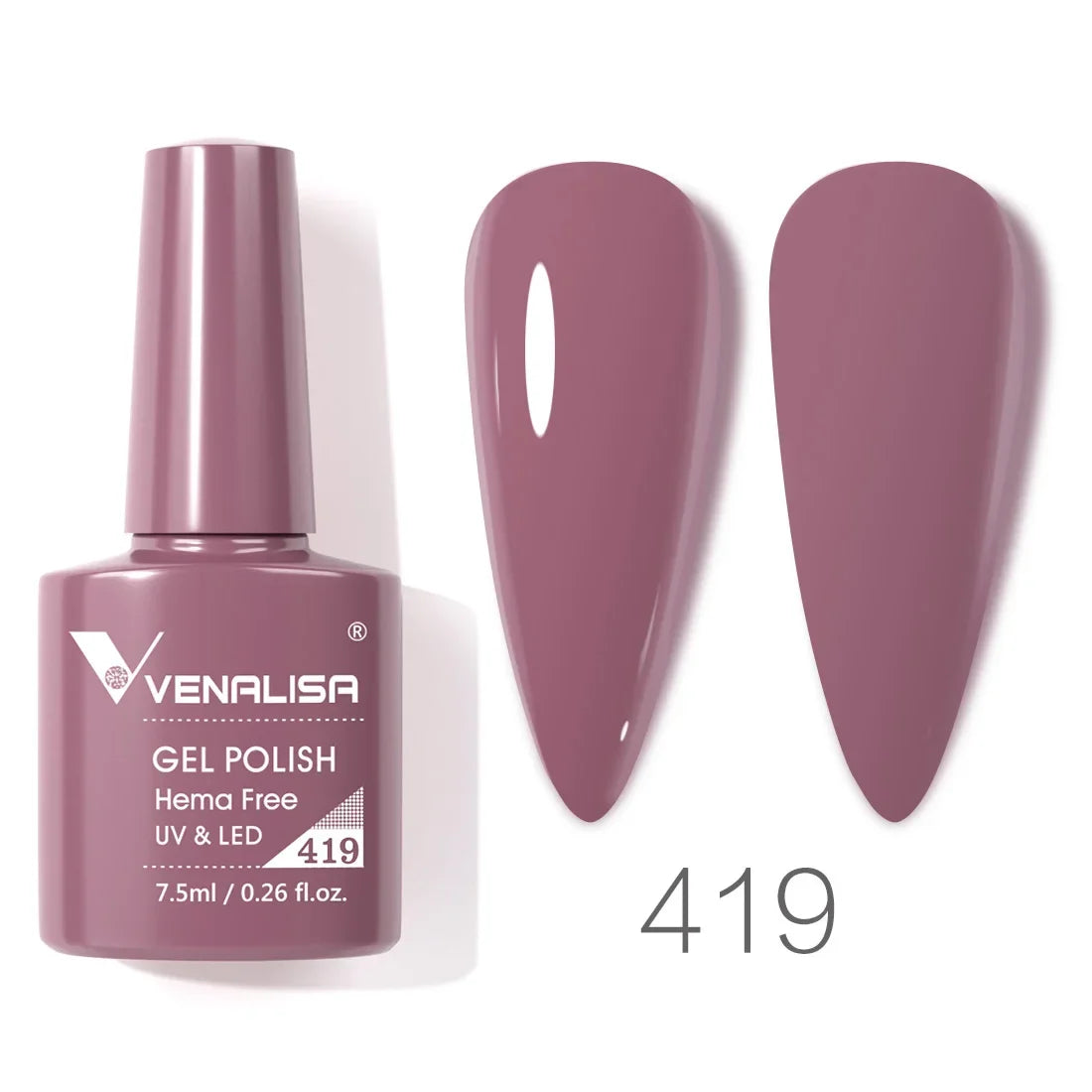 Venalisa VIP4 Nail Gel Polish HEMA/TPO FREE Full Coverage Beautiful Semi Permanent Soak Off UV LED Gel Nail Polish Gel Lacquer