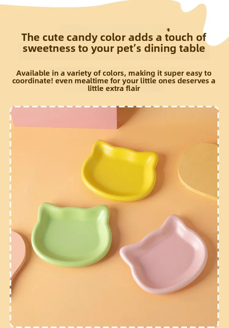 Premium Anti-Black-Nose Cat Food Bowl 🐱🍽️