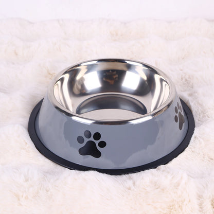 Anti-Slip Stainless Steel Pet Bowl