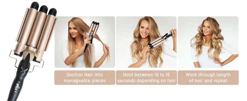Ceramic Curling Iron Pro.