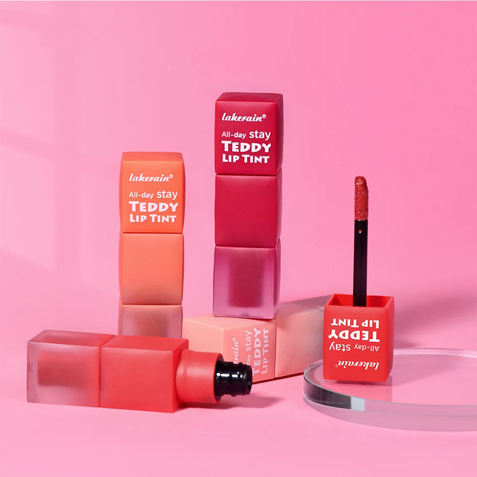Lip Stain Super Stay Teddy Lip Tint Long Lasting Matte Lipstick For Up To 12HR Wear Waterproof Cosmetics