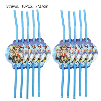 One Piece Luffy Foil & Latex Birthday Balloon Set 🎉🏴‍☠️