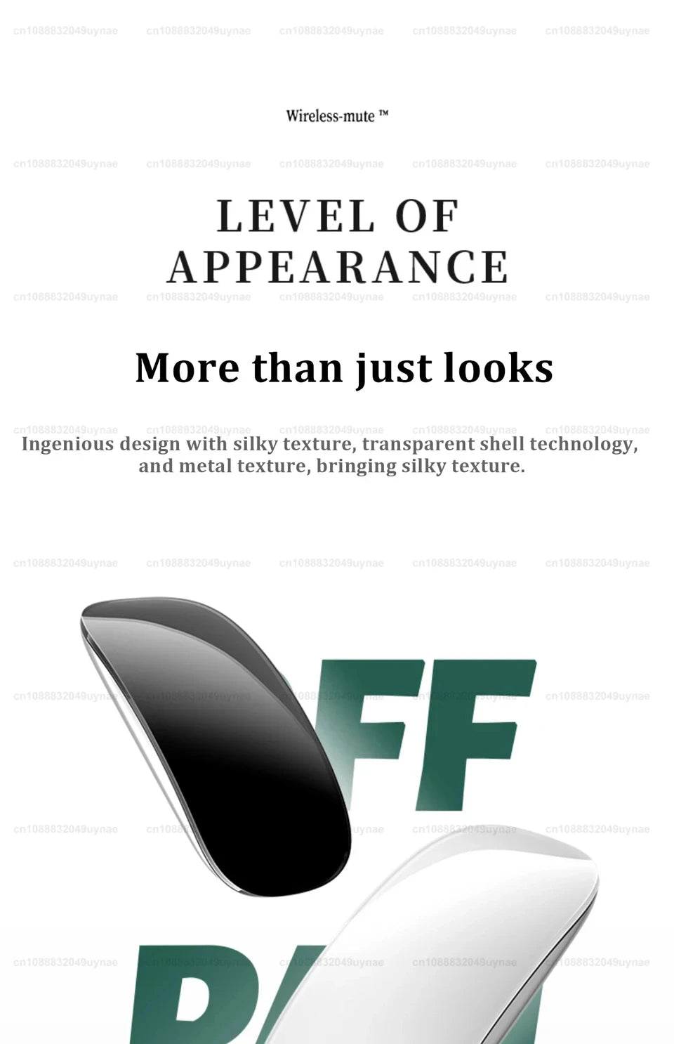 Apple Magic Wireless Bluetooth Mouse (Multi-Touch)