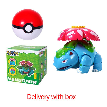 Pokemon Pokeball Figure Ball Pikachu Charizard Mewtwo Mew Eevee Gengar Lapras Blastoise Venusaur Gyarados Educational Toy Kids
