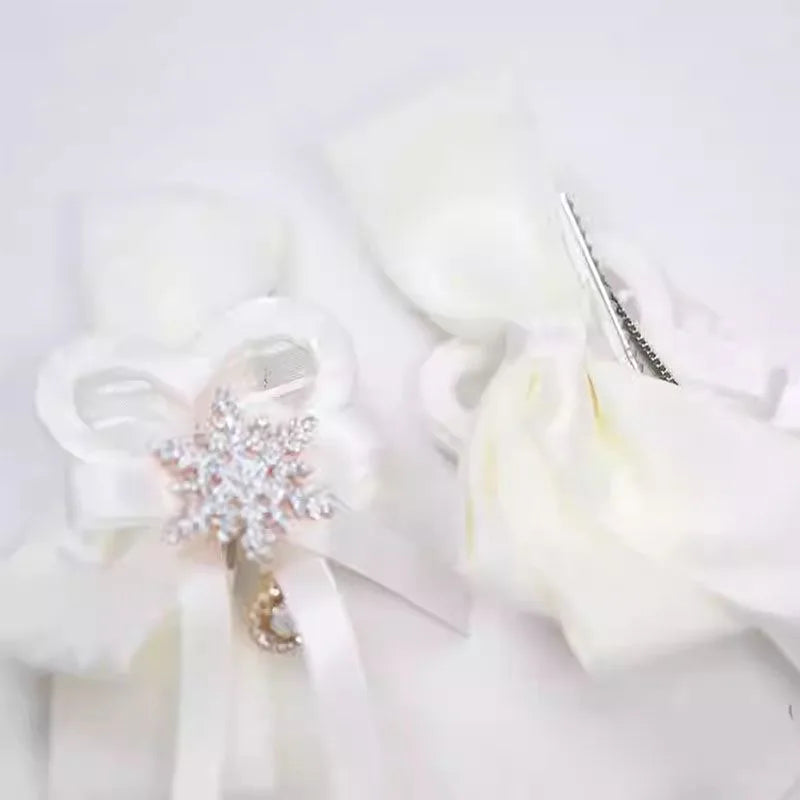 Korean Snowflake Hair Clip