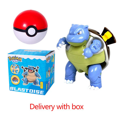 Pokemon Pokeball Figure Ball Pikachu Charizard Mewtwo Mew Eevee Gengar Lapras Blastoise Venusaur Gyarados Educational Toy Kids