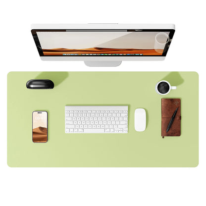 YSAGi Premium PU Leather Desk Mat: Non-Slip Waterproof Office Protector