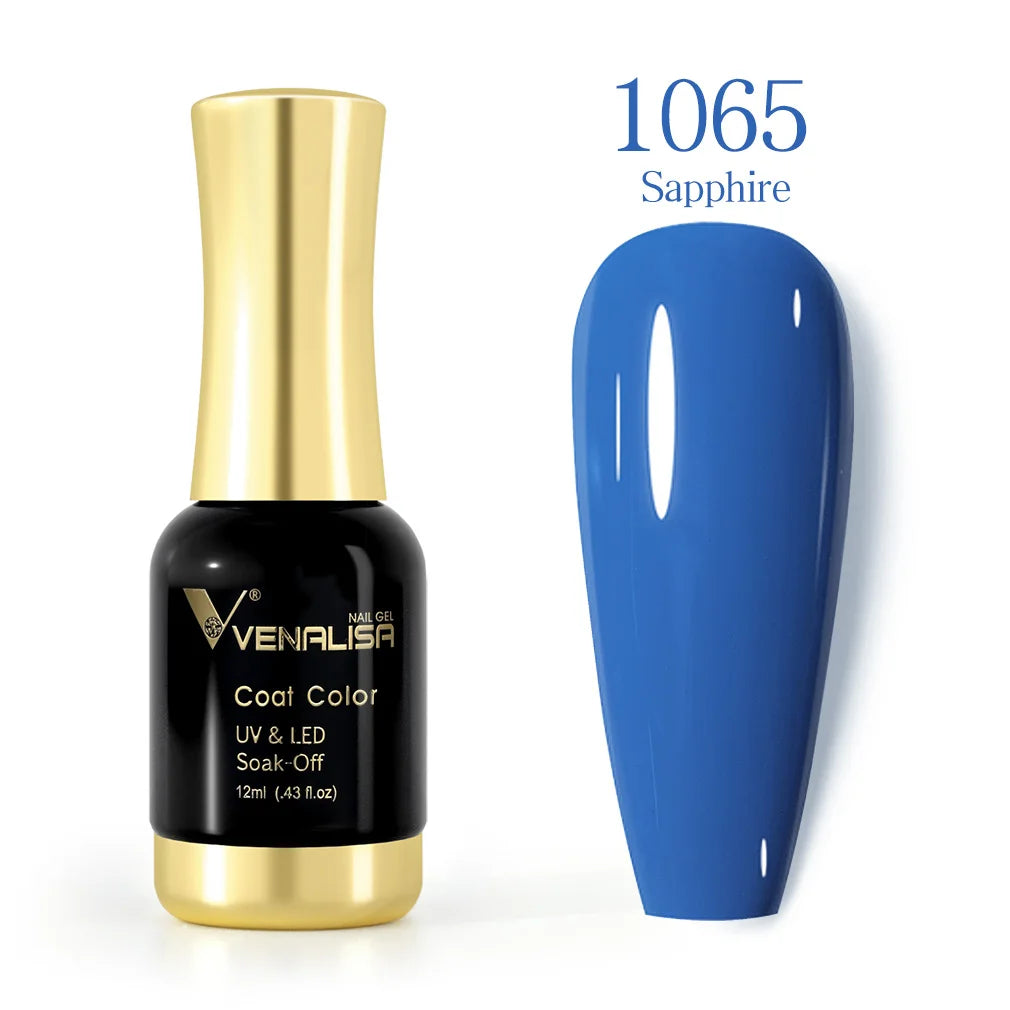 VENALISA Nail Gel Varnish TPO FREE Soak Off UV LED Organic Odorless Enamels Nail Art Colors 12ml 120Colors UV Gel Nail Polish