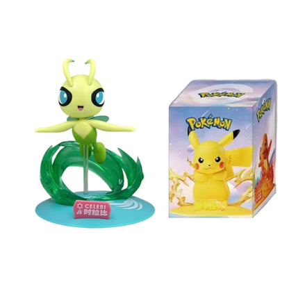 12 style Pok é mon Doll Pikachu Blind Box Anime Models Desktop Decorations Action Figure Collection Pok é mon Toys Birthday Gift