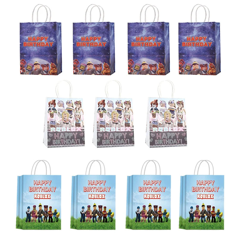 Roblox Party Gift Bags (12–36pcs) 🎉🎮