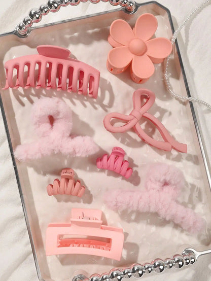 Autumn Winter Hair Clips Set.