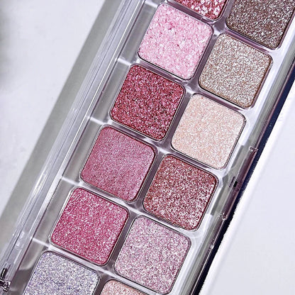 12 Color Peach Palette.