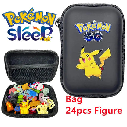 24pcs/Bag Set 2-3cm Pokemon Bag Figures Toy Bulk Anime Mini Doll Figurine Small Pocket Monster Birthday Gift Toys