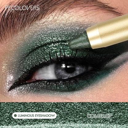 1PC Stunning Multi-color Eye Shadow Sticks - Long-lasting, Waterproof, Easy To Apply, Anti-smudge, Pearlescent Glitter Finish