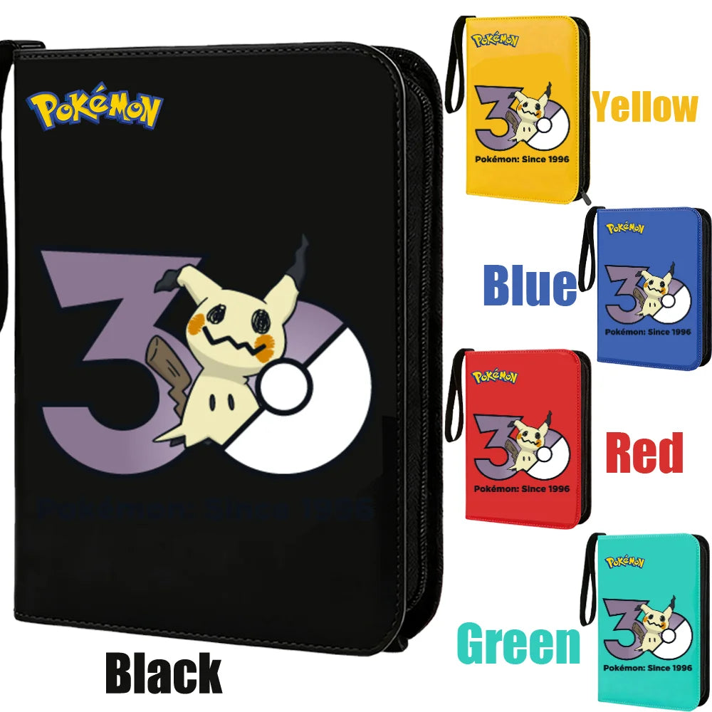 Pokemon 30th Anniversary 400 Zipper Album Card Storage Book