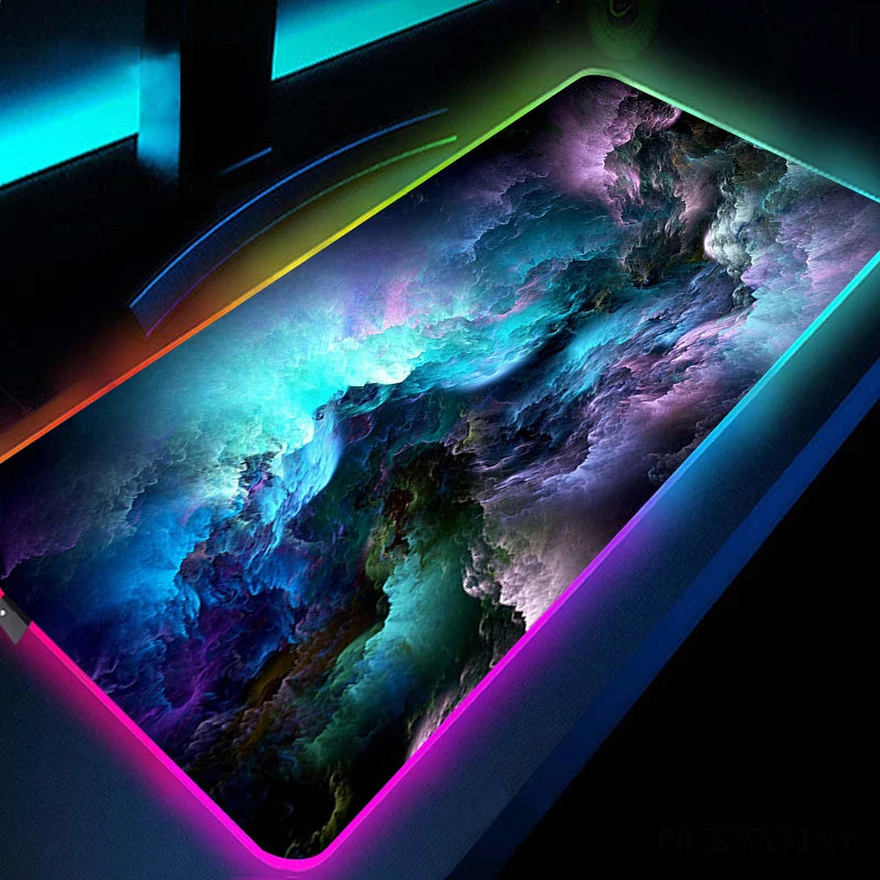CosmicGlow RGB Desk Mat