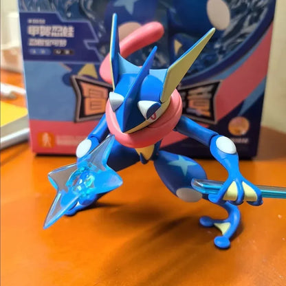 In Stock New Blokees Pokemon Assembly Action Figure Pikachu Charizard Anime Original Desktop Decoration Customized Toys Gifts