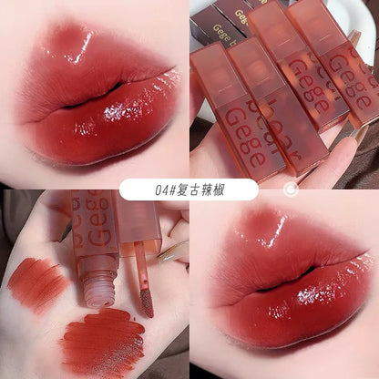 Gege Bear Velvet Lip Glaze.